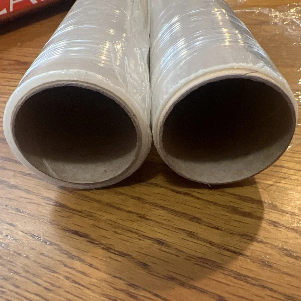 Vintage Glad Wrap Union Carbide Clear‎ Plastic 100 Ft Roll- See Details - READ